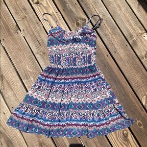 Vintage Delia’s Aztec design dress